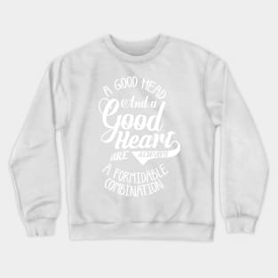 Nelson Mandela Quote Crewneck Sweatshirt